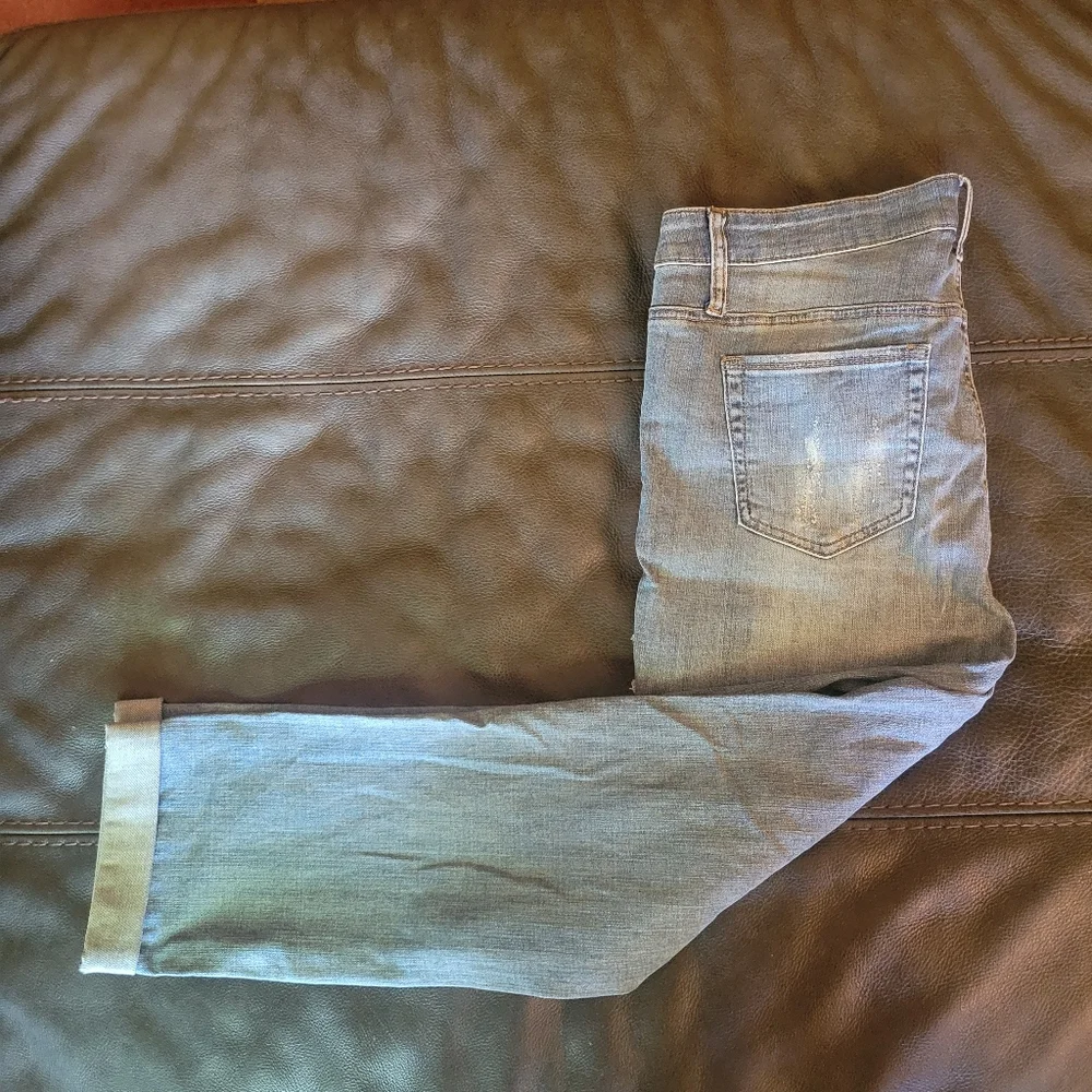 NWT Special A Distressed Ankle Skinny Jeans SZ 1X - Picture 6 of 10